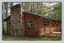 Fulton OH-Ohio, Lutheran Mem Camp, Twin Cherry Lodge, Vintage Postcard picture