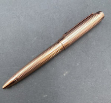 ROLEX Watch Novelty Gold color metal Knock type Ballpoint Pen (No Box) Vintage picture