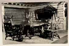 RPPC Shrine of The Pines, Candelabra, Baldwin, Michigan MI Vintage Postcard picture