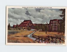 Postcard Old Faithful Inn, Yellowstone National Park, Wyoming picture