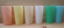 LOT OF  6 VINTAGE Tupperware 6 Ounce Pastel Color Cups #117  picture