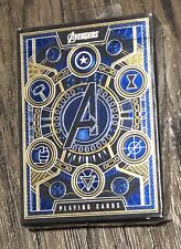 Marvel Avengers: Blue Edition Playing Cards by theory11 Infinity Saga Official picture