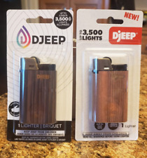 DJEEP Explore Lighters NEW ~2 PACK~Wood Grain Designs - SHIPS FAST FREE picture