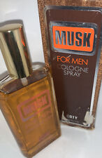 Vintage Original  MUSK FOR MEN Cologne Spray by Coty 3.25 FL OZ picture