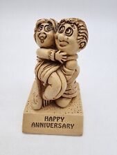 Vintage Paula 1970 Happy Anniversary Love Figurine W-169 Resin Happy Couple 5