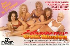1980s Maxim Hotel Casino Erotic Illusion Show Girls, Las Vegas, Nevada Postcard picture