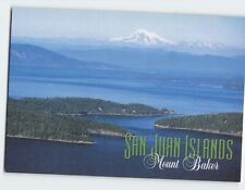 Postcard San Juan Islands Mount Baker Washington USA picture