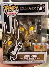 Funko Pop Sauron GITD Boxlunch Exclusive LOTR IN HAND + Pop Protector picture