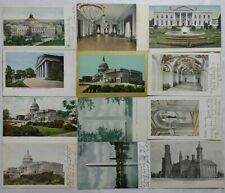 Washington DC - Lot -12 1900s Undivided Back Vtg Postcard Landmark Buildings Vtg picture
