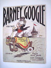 1923 Barney Google & Spark Plug Comic By Billy De Beck - Sheet Music * picture