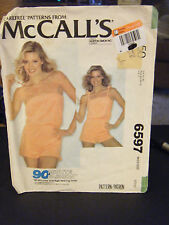 McCall's 6597 Misses Stretch Knit Playsuit Romper Pattern - Size Petite (6-8) picture