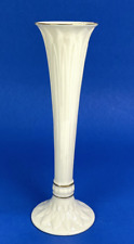 Vintage Lenox Bud Vase Ivory With Gold Trim 9