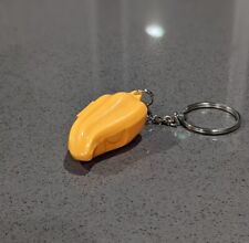 Tupperware Forget Me Not Key Chain Orange Chili Pepper Keeper  picture