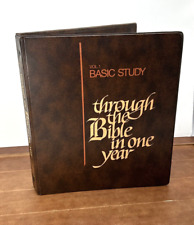 Through the Bible in One Year Basic Study Vol. 1, Replacement Binder Folder Only picture