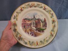 Lenox 2002 Annual Christmas Villages Around the World Plate - A German Village picture