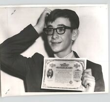 BALTIMORE Youth Israel Kallus MISTAKEN $10K CHECK Vintage 1965 Press Photo picture