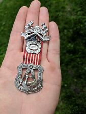 JR ORDER UNITED AMERICAN MECHANICS - Jr OUAM Sterling Silver 1892 pin picture