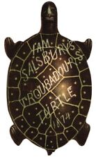 *BUFFALO BILL WILD WEST MANAGER NATE SALSBURY RARE 1874  SOUVENIR TURTLE* picture