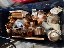 LOT OF VINTAGE COPPER ITEMS picture