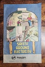 Vintage Original 1978 Safety Around Electricity #nn Promotional Comic Wisconsin  picture