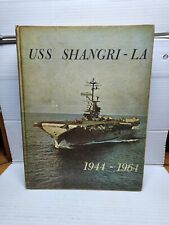 Vintage Naval Yearbook USS Shangrai La Aircraft Carrier 1944-64 picture