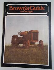 Georgia Brown's Guide Magazine Vtg 1979 Rare Bobby Dodd Ga Tech Gautschy Gwinnet picture