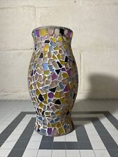 Mosaic Stained Glass Hurricane Candle Cover picture