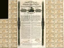 Confederate Cotton Loan Bond signed by John Slidell - 1863 dated 100 British Pou picture