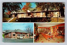 Winchester VA-Virginia, Green Lantern Motel & Restaurant, Vintage Postcard picture