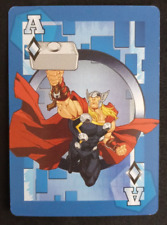Cardinal Marvel Avengers Playing Card Thor Ace Diamonds picture