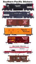 Southern Pacific 1970s Freight Train 7 individual Stickers Andy Fletcher picture