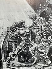 Conan - The Thing in the Crypt - Artwork by Billy Graham - 1985 ( 11