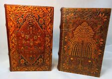 Two Fancy Decorative  Faux Books For Stashing Trinkets picture
