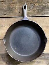 Vintage Unmarked 10.5 Inch Cast Iron Skillet picture