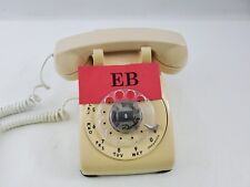 Vintage AT&T  Bell Retro  Beige Rotary Dial Desk/Table Top Old School Telephone picture