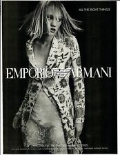 1998 Emporio Armani Magazine Print Ad All The Right Things Women's Fashion picture