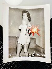 Vtg Original 50s Lynn Carter Risque Cheesecake Pinup Busty Glamour girl Photo #0 picture