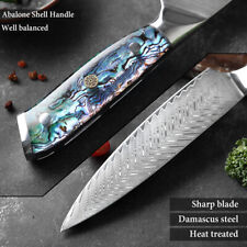 Damasco cutting tool with Abalone Shell Hand Material picture