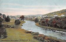 Littleton New Hampshire~Ammonoosue River~Rural Homes c1910 Postcard picture