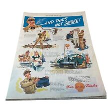 Vintage 1939 Shell Oil Company Print Ad 10.5” X 13.5” C.05 picture