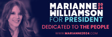 Marianne Williamson President 2024 Sticker Political Democrat Waterproof picture