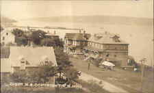 Digby Nova Scotia NS Waterfront Homes c1910 Real Photo Vintage Postcard picture