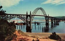 Postcard Yaquina Bay Bridge Newport Oregon picture