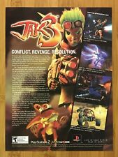 Jak III (3) PS2 Playstation 2 2004 Vintage Print Ad/Poster Official Jak & Daxter picture
