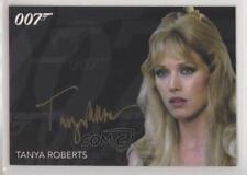 2017 James Bond Archives Final Edition Tanya Roberts Stacey Sutton as Auto 0w8 picture
