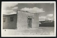AZ Tombstone RPPC c.1930 ORIGINAL 1880'S WELLS FARGO OFFICE Photo by Frashers picture