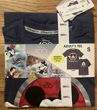 NWT Small Disney Adult Unisex 100th Anniversary Licensed  Short Sleeve T-Shirt picture