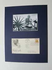 Honoring Mahatma Gaandhi and First Day Cover of his own stamp picture