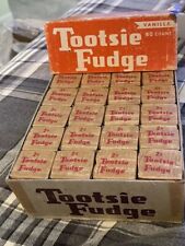 Vintage 1950’s-1960’s  TOOTSIE FUDGE  Tootsie Roll Candy  Ultra Rare  Lot Of 3 picture