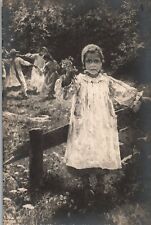 Marie Elisabeth Aimée Lucas-Robiquet Girls Playing 1901 Art Postcard Undivided picture